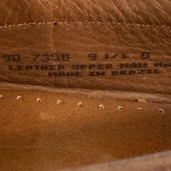 Dockers Leather Weaved Loafers Mens Size 9.5D - Picture 14 of 16